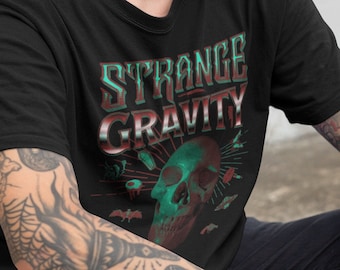 Skull Art T-Shirt, Weird Alternate Universe Design