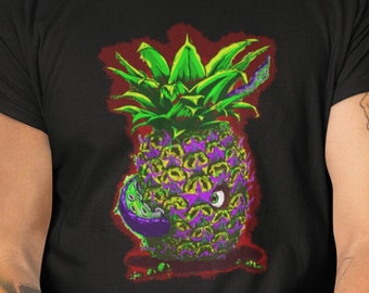 Morbid Horror Pineapple T-Shirt | Funny Dark Humor Tee