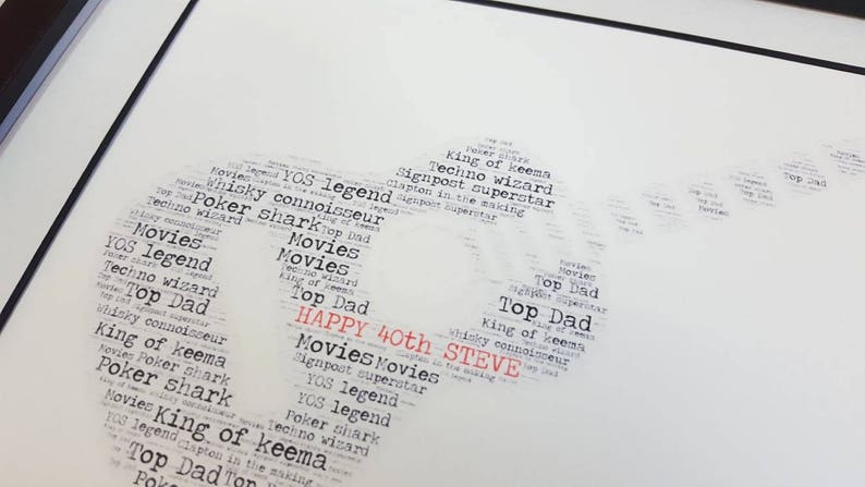 musician teenagers him retirement word art presents for men thank you birthday Personalised word art guitar print \u2013 guitarist