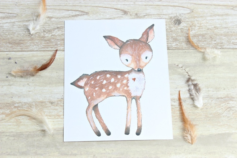 11 x 14 Woodland Nursery Decor Baby Room Wall Art Instant Download Woodland Animal Prints Digital Prints Woodland Nursery Wall Art