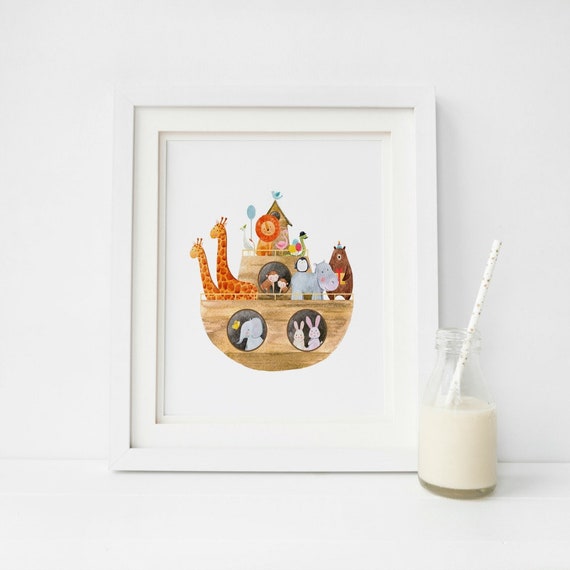 noahs ark nursery decor