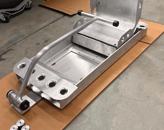 Radio Flyer wagon Bomber seat and custom panels.