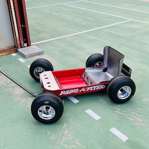 Hot Rod de vagão de folheto de rádio personalizado