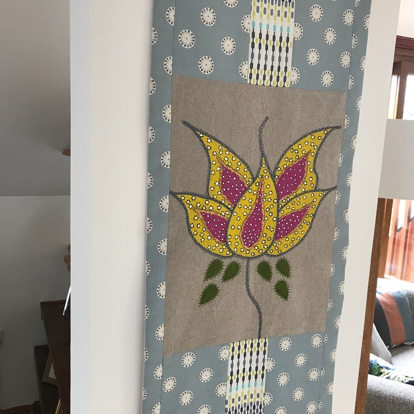 Fabric Wall Hanging Etsy
