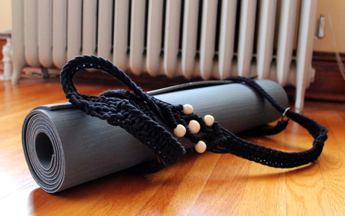 Tutorial for Macrame Yoga Mat Strap/ DIY/ Pattern/ Etsy