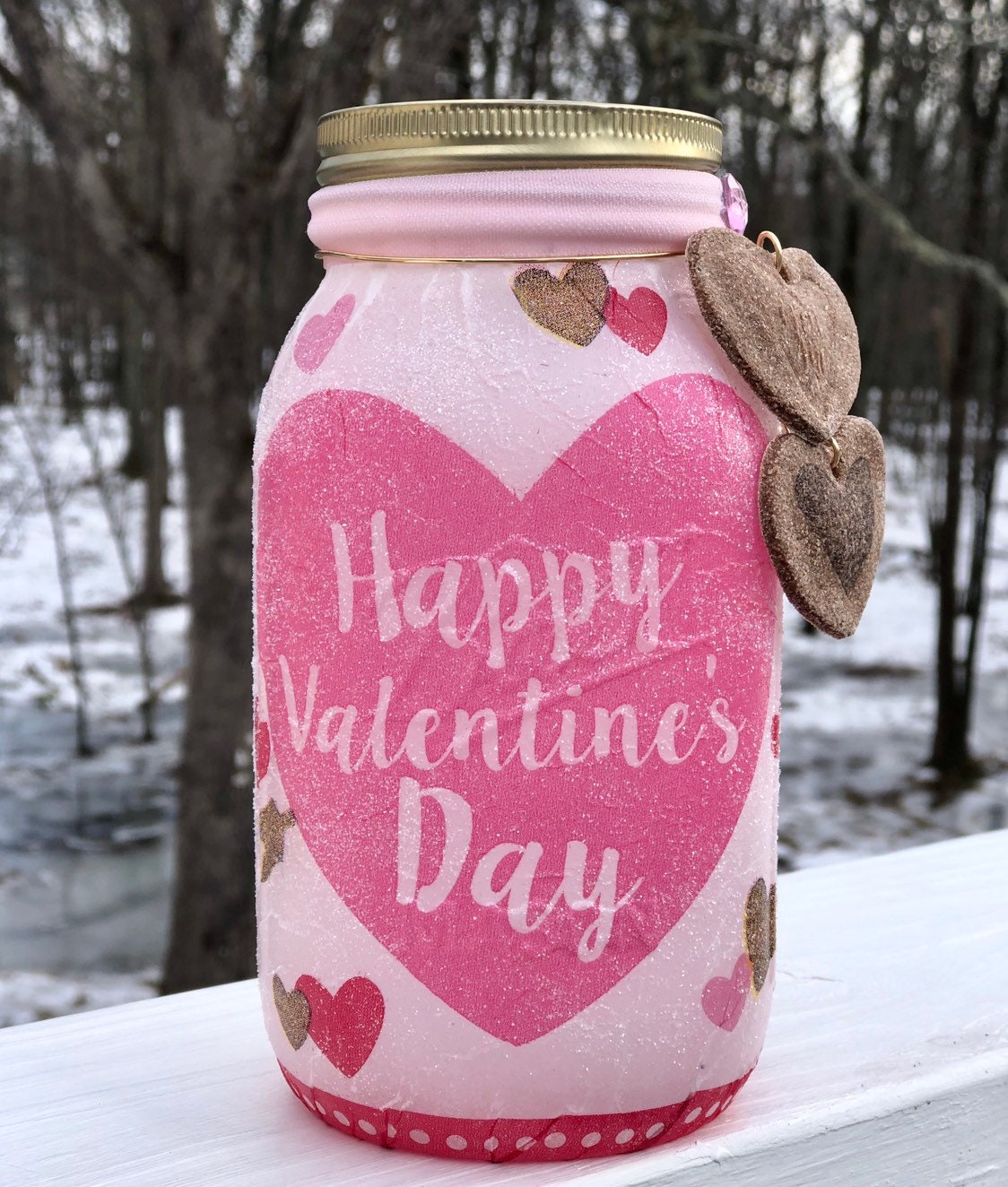 Sugar and spice lighted jar, lighted jars, lighted bottles, valentines