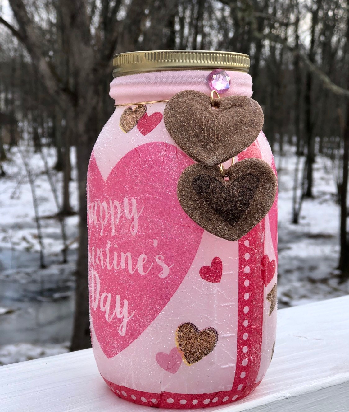 Sugar and spice lighted jar, lighted jars, lighted bottles, valentines