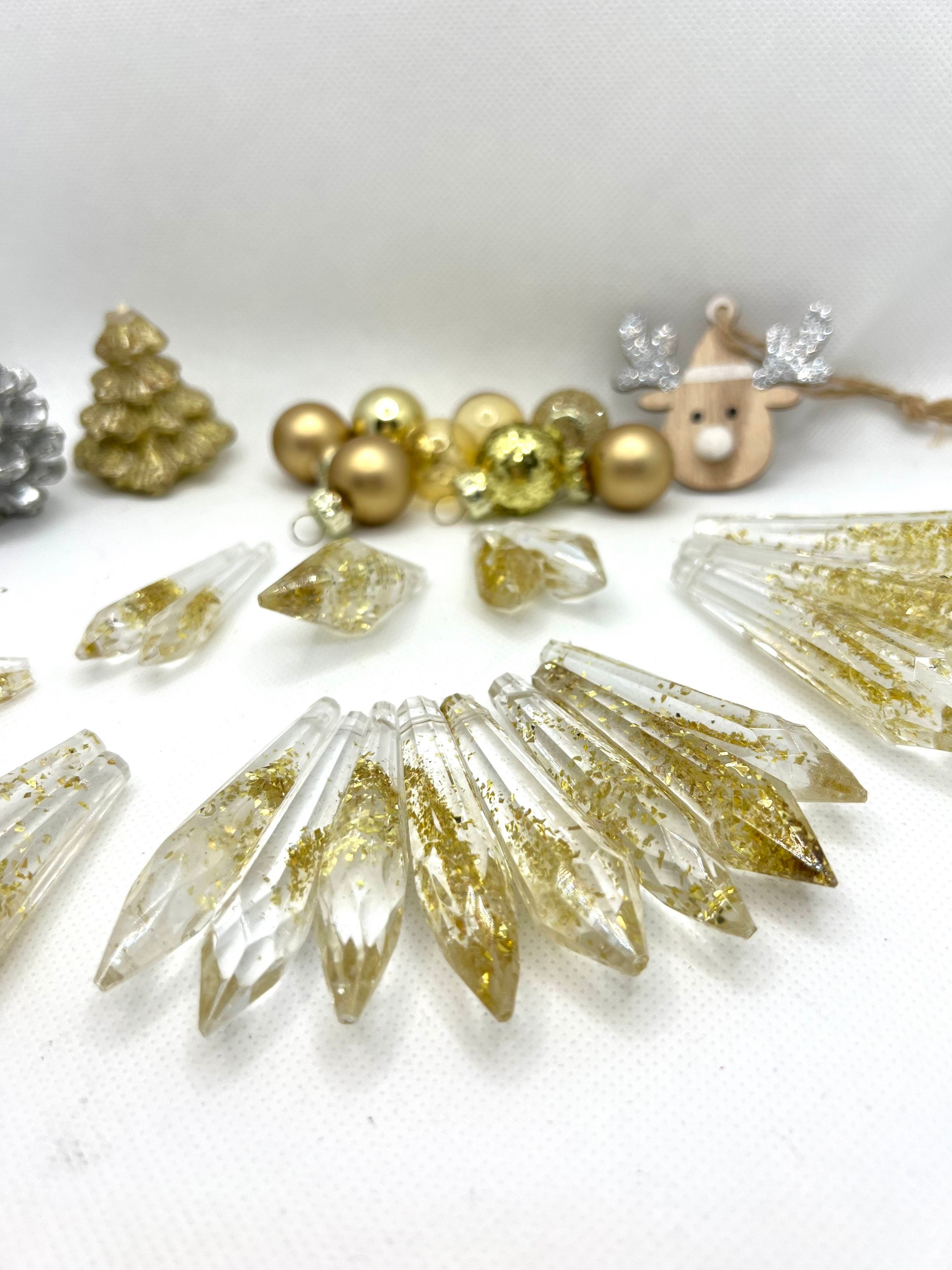 Décoration Hiver Gold