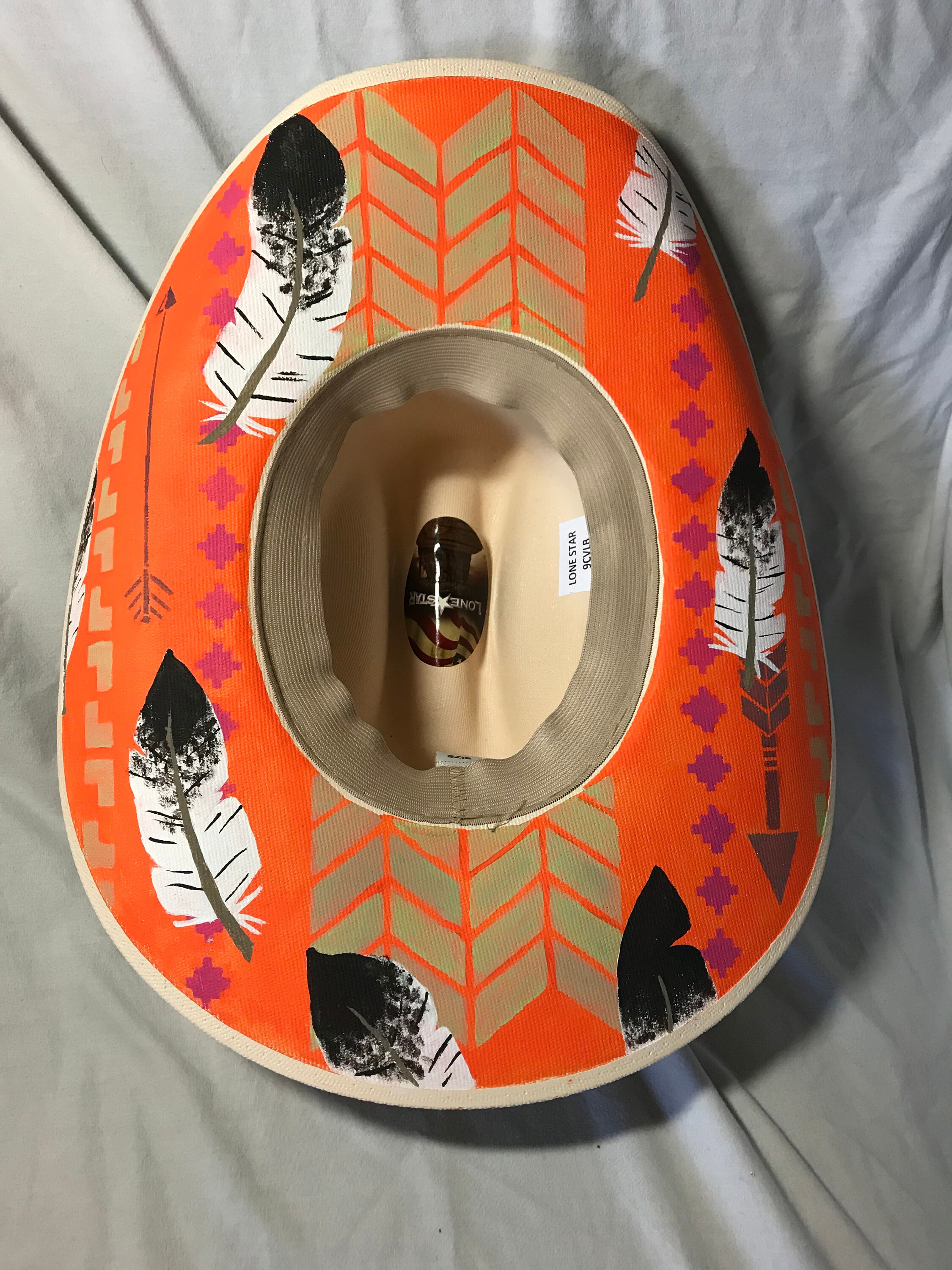 Custom Painted Cowboy Hat Etsy