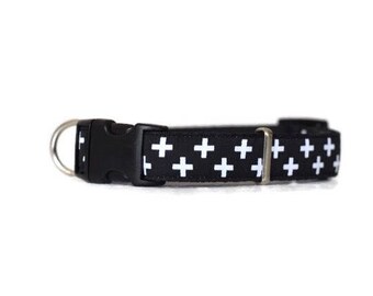 Unique dog collar, Modern dog collar, Dog collars for medium dogs, dog collars for girls, dog collars for boys, black dog collar, male dog