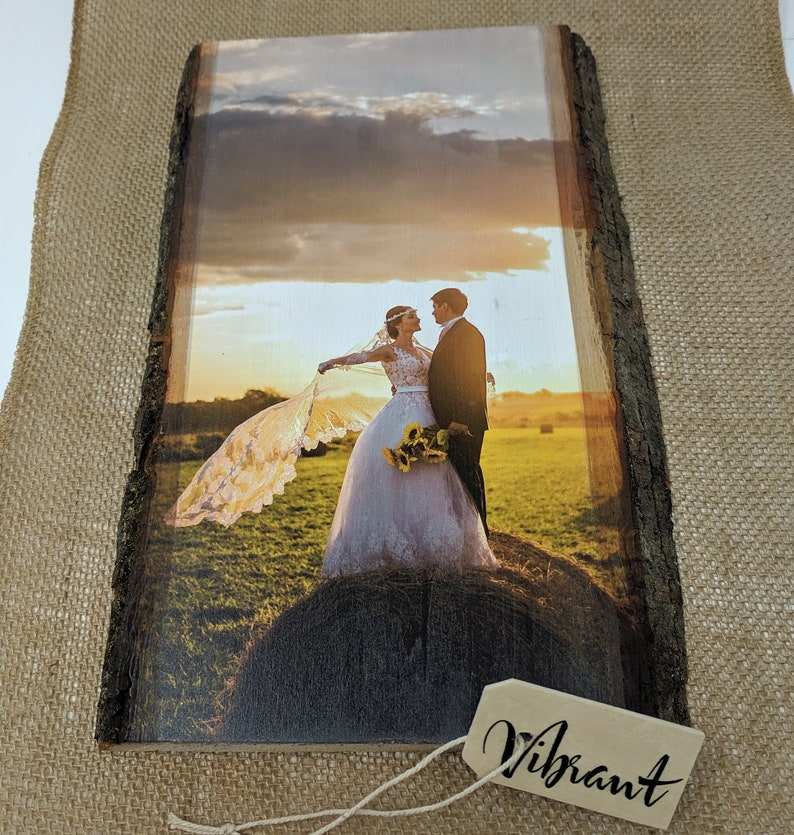 WOODEN PHOTO PRINT Photo Printed on Wood Photo on Wood Etsy