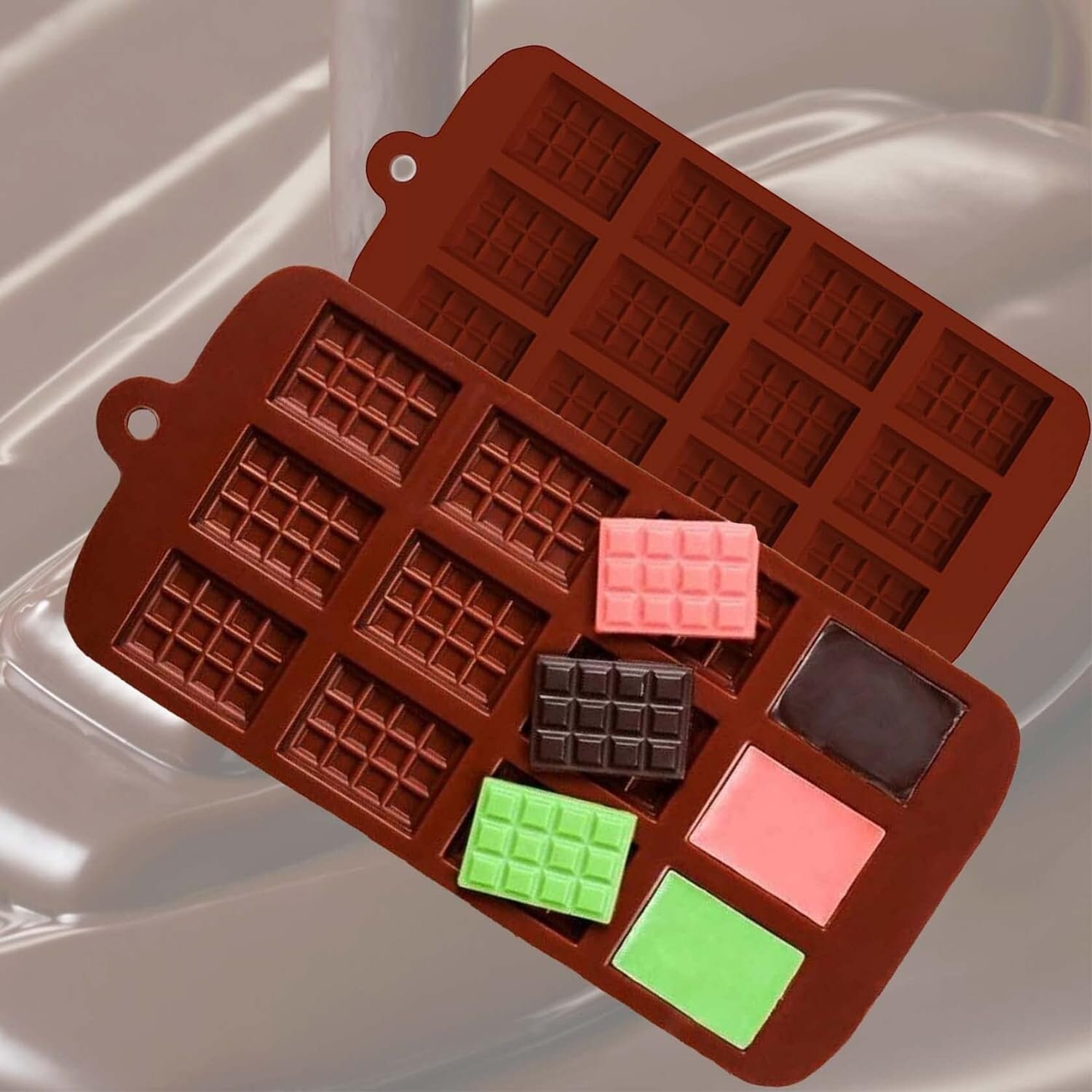 DIFFRACTION Plastic Chocolate Bar Mold for Handmade Chocolate,chocolate  Candy Molds,plastic Candy Molds Crafts Chocolate Plastic Mold 