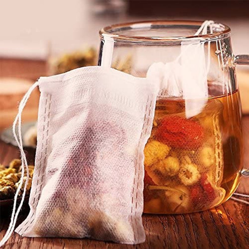 200 Loose Leaf TEA bags Fillable Tea Bags Empty Tea Bags Etsy