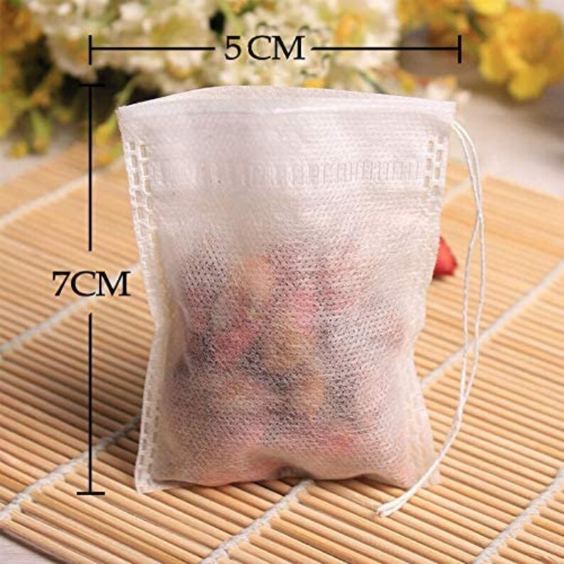 200 Loose Leaf TEA bags Fillable Tea Bags Empty Tea Bags Etsy