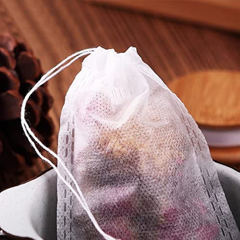 200 Loose Leaf TEA bags Fillable Tea Bags Empty Tea Bags Etsy