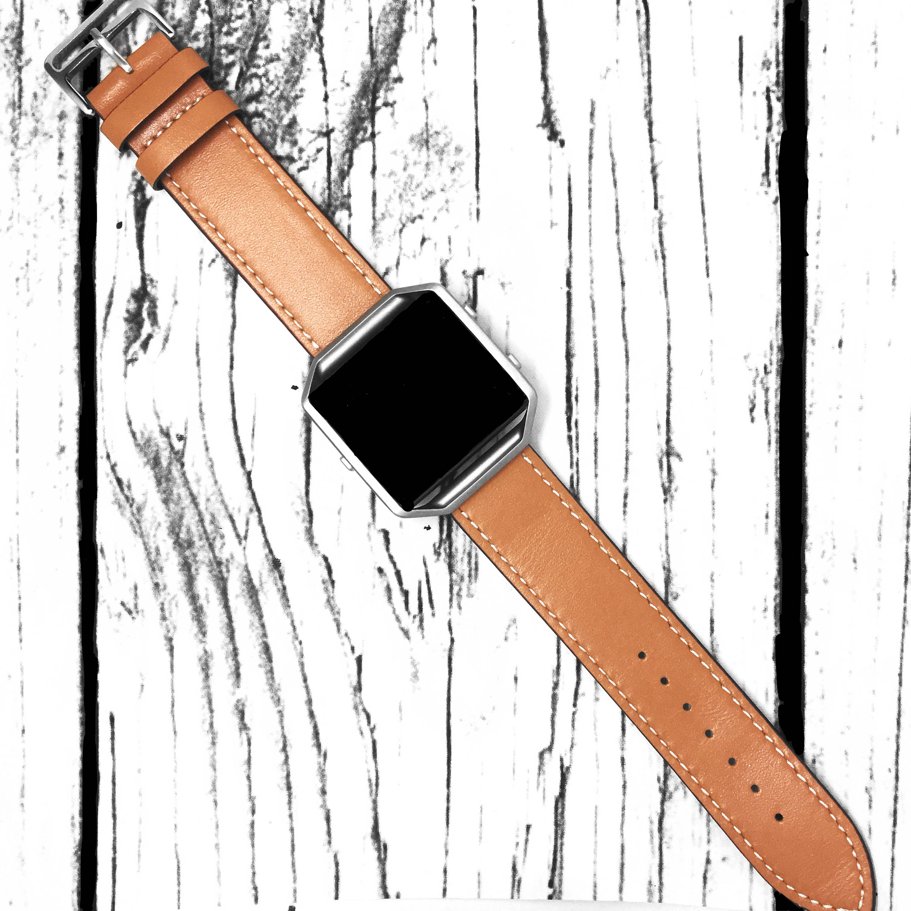 fitbit blaze leather strap