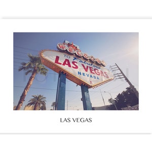 Digitaler Download | Postkartenserie "Las Vegas 01" | Datei, die gedruckt werden