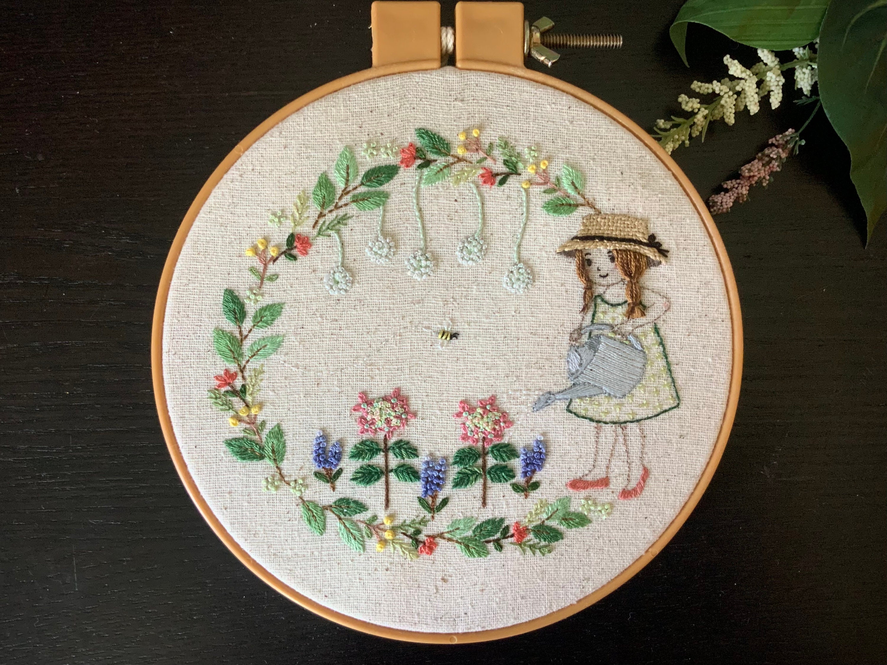 My Secret Garden embroidery tutorial Etsy Nederland