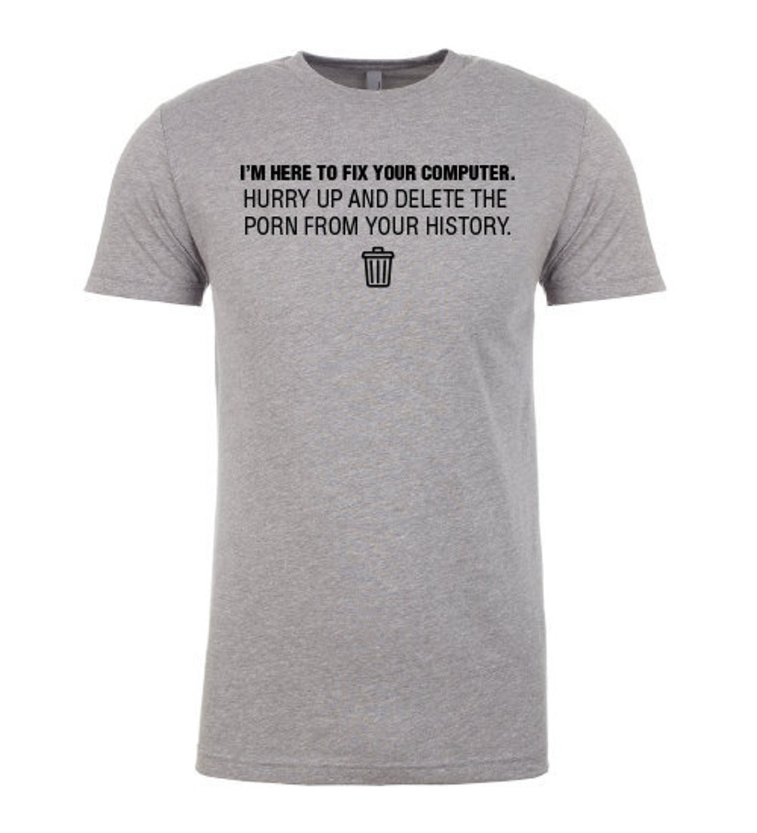 1080px x 1188px - Fix Your Computer T-shirt-gray - Etsy Ireland