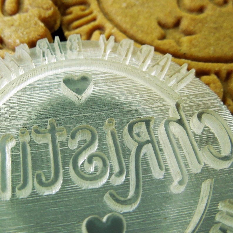 Custom Wedding Cookie Stamp Fondant Embosser Custom Cookie Etsy UK