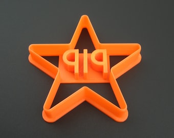Custom Star Cookie Cutter: 3D Printed, Personalised Name