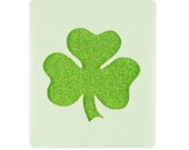 Shamrock Face Painting Stencil 6cm x 7cm 190micron Washable Reusable