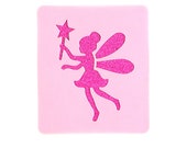 Fairy Face Painting Stencil 7cm x 6cm 190micron Washable Reusable Mylar