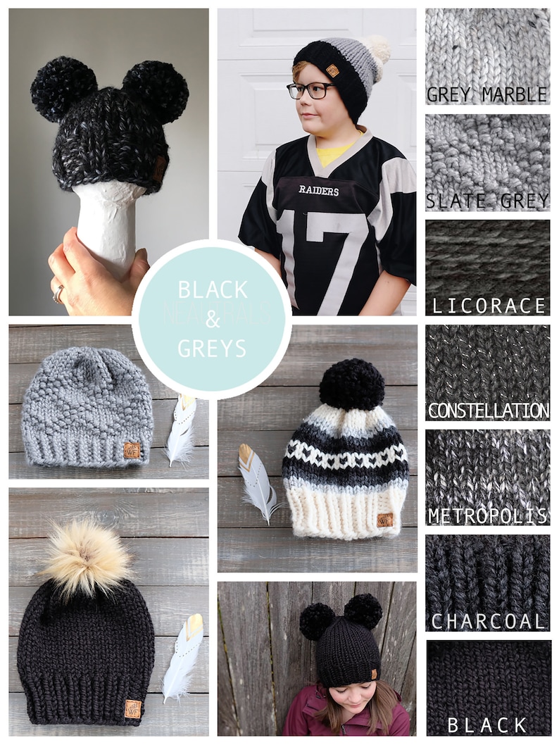 DESIGN YOUR OWN Baby and Kids Bubble Knit Toque - Etsy