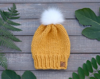 DESIGN YOUR OWN - Baby and Kids Solid Knit Toque