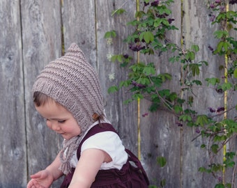 DESIGN YOUR OWN - Baby and Kids Knit Pixie Bonnet