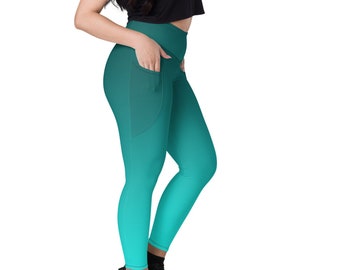 Forrest Ombre Leggings with pockets