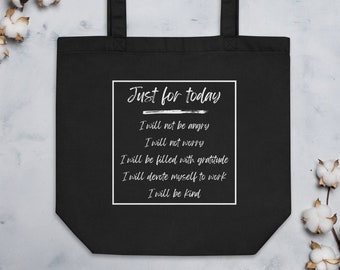 Just For Today Reiki Eco Tote Bag