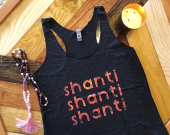 Shanti Yoga Tank - hippie clothes