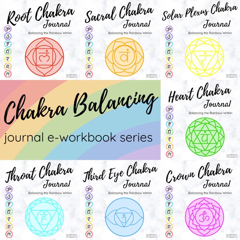 Chakra Journal ebook series Balance Your Chakras image 1