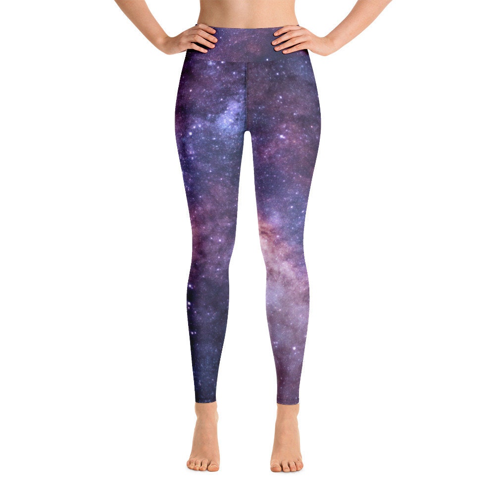 Celestial Leggings Milky Way Leggings Galaxy Yoga Pants Star