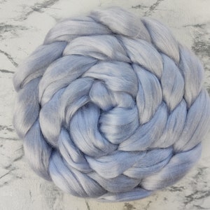 BAMBOO 2 plain colored roving, staple fibers for spinning 100g 10 - Beatrix