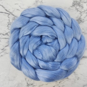 BAMBOO 2 plain colored roving, staple fibers for spinning 100g 11 - Naomi