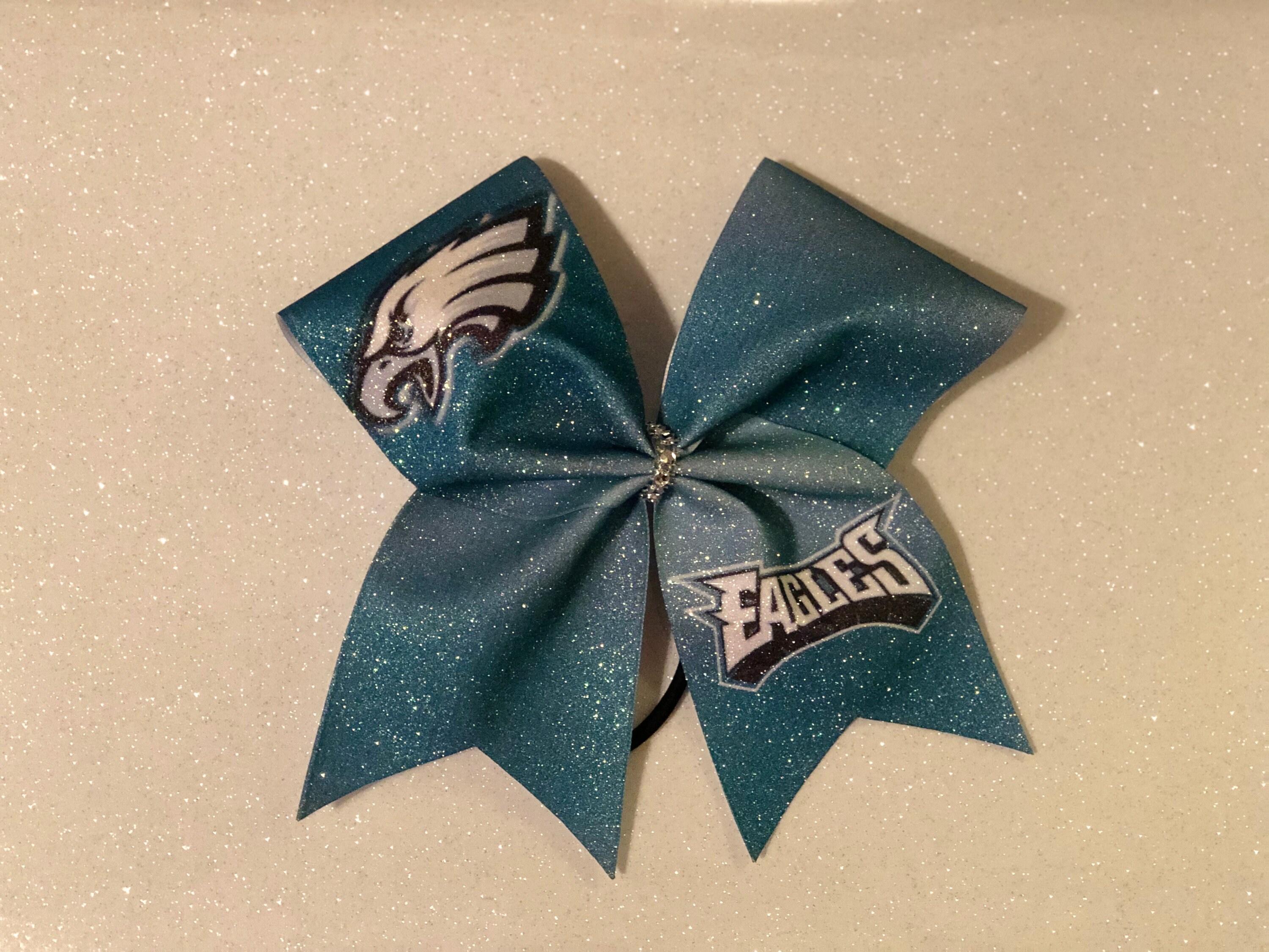 Eagles Cheer Bow Etsy