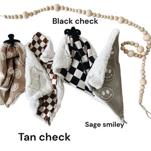 Mink binky blankies, baby binky, blanket, lovey, baby shower gift image 7