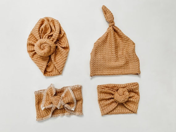 mustard baby hat