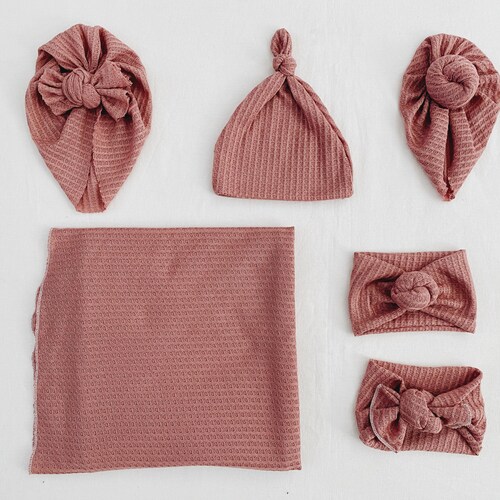 Oatmeal Waffle Baby Swaddle Swaddle Blanket Newborn Photos Etsy