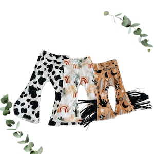 Fondos de campana Western Collection, traje de bebé, traje de niño pequeño, pijama suave, pijama floral, conjunto de niña, conjunto de ropa, ropa de niña, regalo de bebé