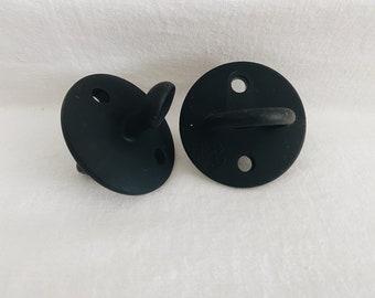 Black Harleebeeandco pacifier, baby pacifier, silicone pacifier, baby paci, silicone, baby teether