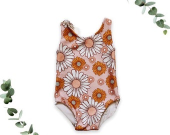 Blush Retro Reversible One-Piece Swimsuit