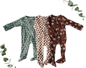 Fall Launch 2022:  Footies, baby outfit, toddler outfit, soft pajamas, floral pajamas, girl set, clothing set, girl clothes, baby gift