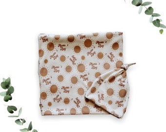 Mama’s Boy, baby swaddle, swaddle blanket, newborn photos, baby shower gift, baby blanket