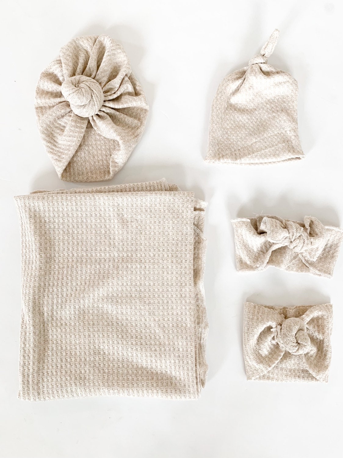 Oatmeal Waffle Baby Swaddle Swaddle Blanket Newborn Photos Etsy