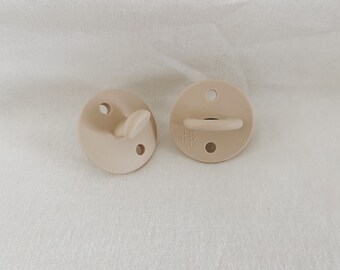 Sand Harleebeeandco pacifier, baby pacifier, silicone pacifier, baby paci, silicone, baby teether