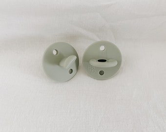 Light Sage Harleebeeandco pacifier, baby pacifier, silicone pacifier, baby paci, silicone, baby teether