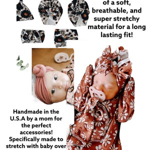 Mink binky blankies, baby binky, blanket, lovey, baby shower gift image 2